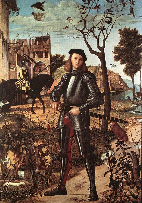 CARPACCIO, Vittore Portrait of a Knight dsfg oil painting image